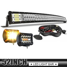 Inch curved led light - 52",