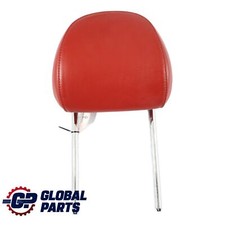 Audi TT 8J Poggiatesta Sedile Anteriore Sinistro Destro Poggiatesta Pelle Rossa