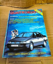 Rivista D'Epoca Quattroruote Mese Di Aprile Del 1988