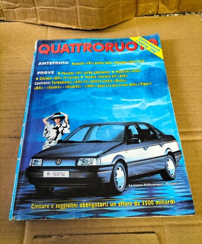 Rivista epoca quattroruote - rivista, d'epoca