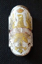 Stemma marchio Bianchi vintage round badge emblem