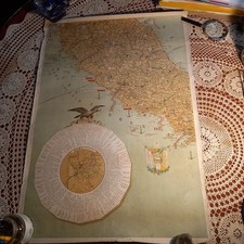 antica cartina geografica