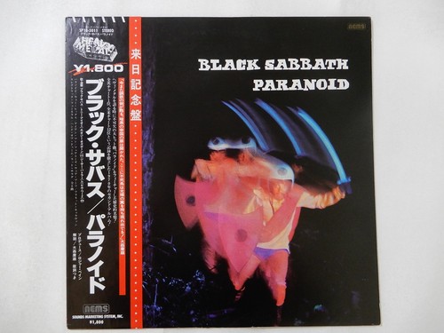 Black sabbath paranoid - black,