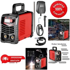 Saldatrice Elettrica 300A con Display Digitale e Maschera Inclusa per Sicurezza