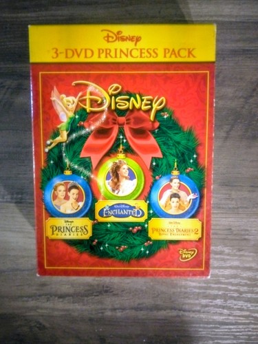 Vintage disney dvd princess - 3-dvd,