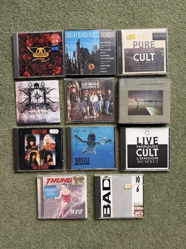Job lot rock metal - 11, cd