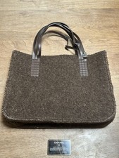 Borsa tote CHANEL lana marrone