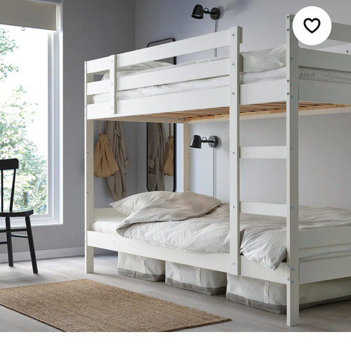 Letto castello bianco - letto,
