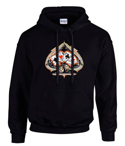 Felpa con cappuccio hot rod - felpa,