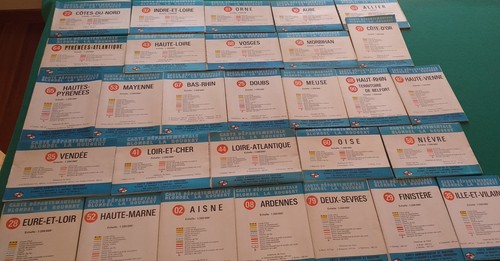 Lotto carte geografiche - di,