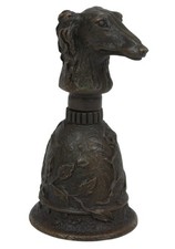 Figura IN Bronzo Levriero Come