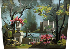 Vintage Dipinto Per Numero