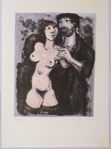 Ernst leonhardt litografia - leonhardt:,