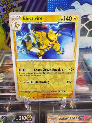 Electivire 054 162 - electivire, reverse