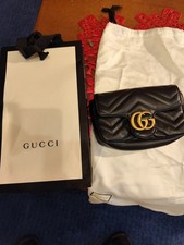 mini borsa in pelle nera di