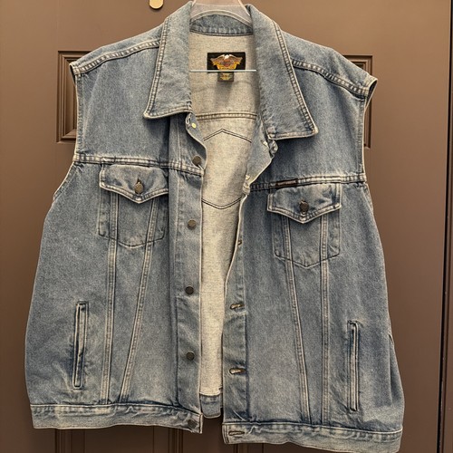 Gilet jeans senza - , maniche