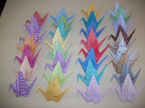 Gru origami fatte - gru,