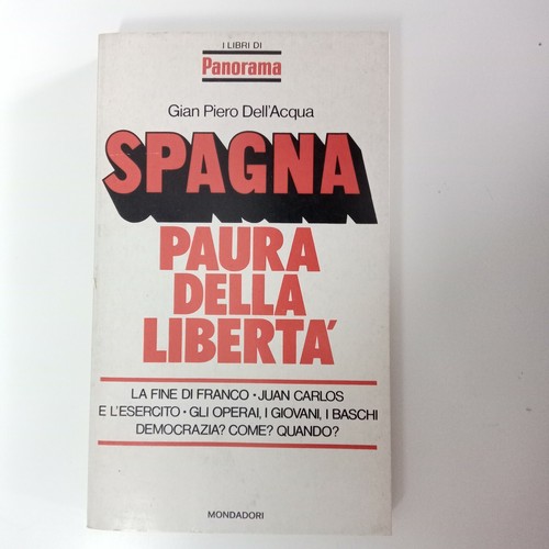 Spagna paura della libertà - paura,