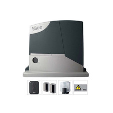 Kit Automazione Motore Per Cancelli Scorrevoli Road NICE RDKCE RD400 400kg 24v