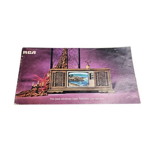 Rca color television - television, brochure
