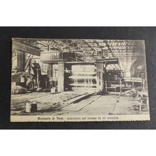 Cartolina Terni - Acciaierie Laminatoio per Corazze da 40 Tonnellate