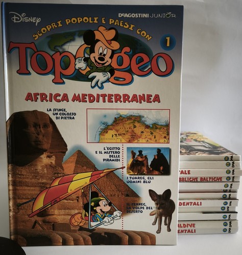 Disney topogeo deagostini - disney,