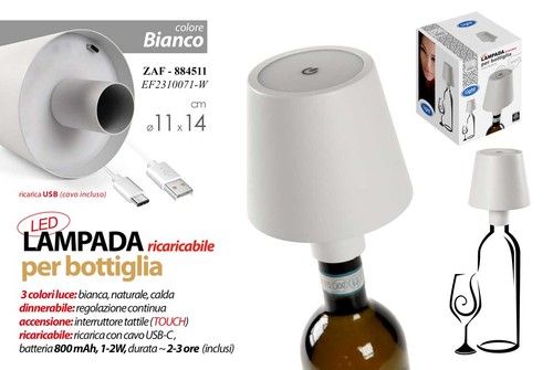 Lampada per bottiglia - lampada, led
