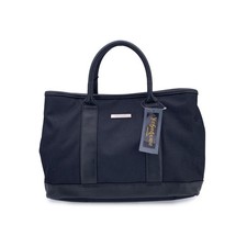 Autentica borsa tote Yves Saint Laurent Pour Homme vintage nylon nero
