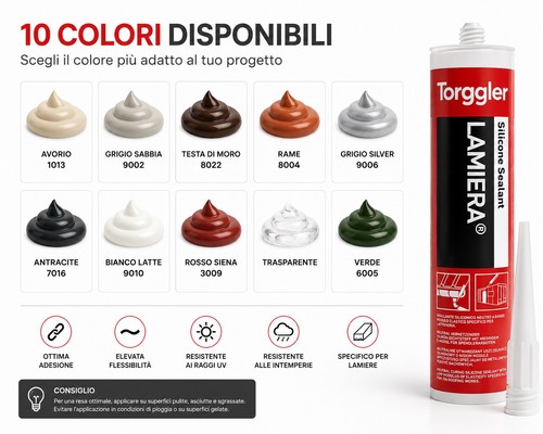 Silicone sigillante per