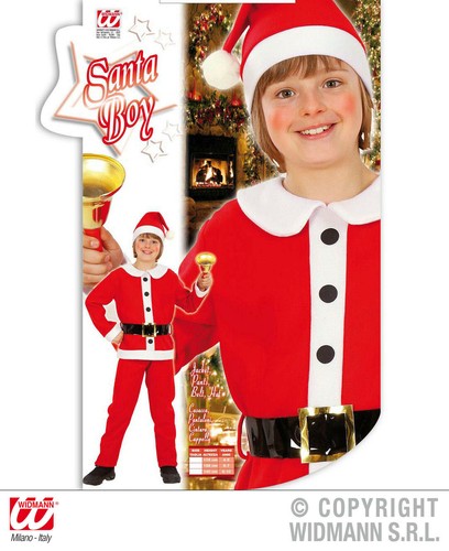 Costume santa boy - boy, natale