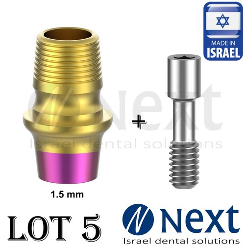 Lottox5 abutment base - lottox5, t-base