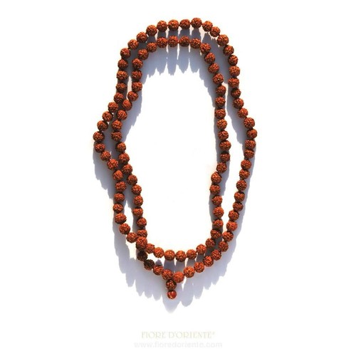Collana vibrazionale rudraksha - collana,