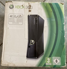 SOLO SCATOLO - Microsoft Xbox 360 S Slim - NERA - 4GB