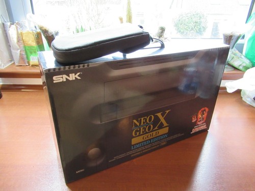 Console neogeo neo geo - geo, gold