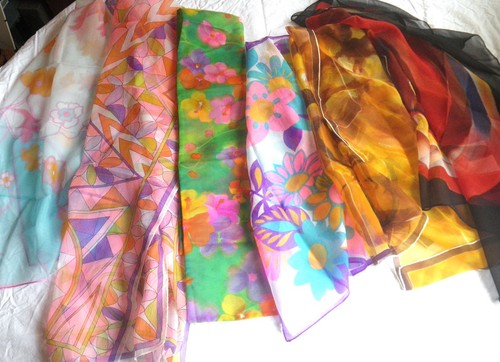 Sciarpa nylon seta - , 70