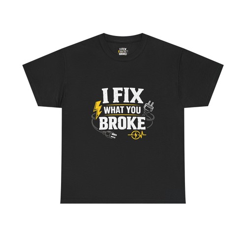 Shirt elettricista aggiusto - t-shirt,