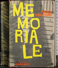 MEMORIALE. PAOLO VOLPONI. GARZANTI.