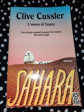 LIBRO SAHARA L'AUTORE DI TESORO CLIVE CUSSLER 354 TEA DUE 1995 RL61 C.FLESSIB