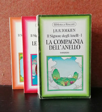 Il Signore Degli Anelli 3 Vol. - J.R.R. Tolkien - Rusconi 1974 1° Edizione