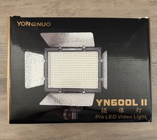 YONGNUO YN600L II Pro Luce Video LED Nuova In Scatola Luce Fotografia con Telecomando