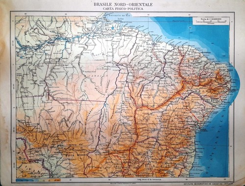 Carta geografica antica