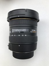 Obiettivo Sigma 10-20 f 3.5 attacco NIKON, focale fissa