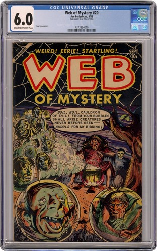 Web mystery cgc 6 - web,