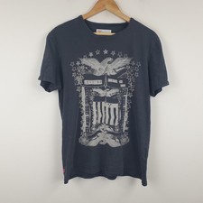 T-shirt Levis uomo grande nera