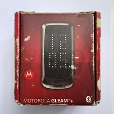 Telefono cellulare Motorola GLEAM + argento mercurio scuro flip elegante sbloccato SCATOLA