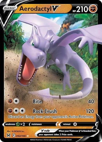 Aerodactyl 092 196 - v,
