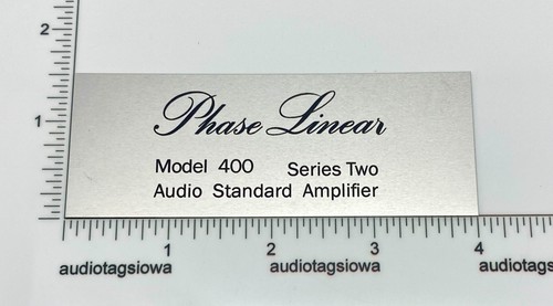 Phase linear model 400 - model,