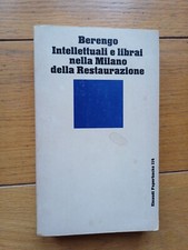 Berengo Intellettuali E Librai