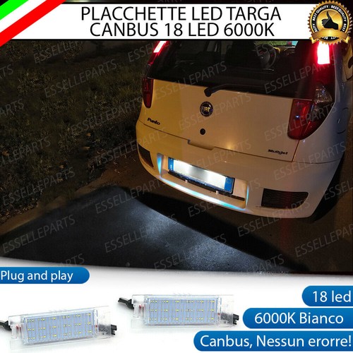 Coppia placchette targa led - coppia,