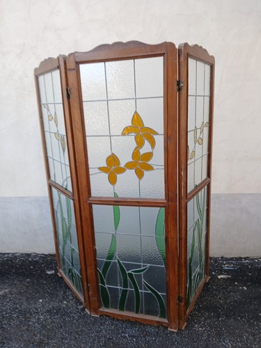 Separe paravento con vetri - con,